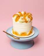 Naranja con semillas de amapola